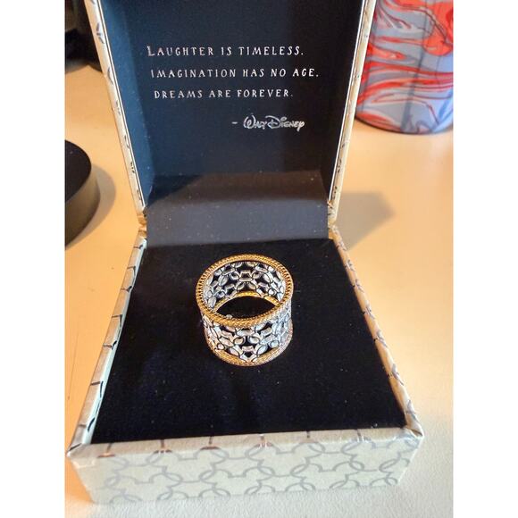 Disney Parks Rebecca Hook, Ring with Mickey Design, Size 7 Women, GUC - Picture 1 of 4